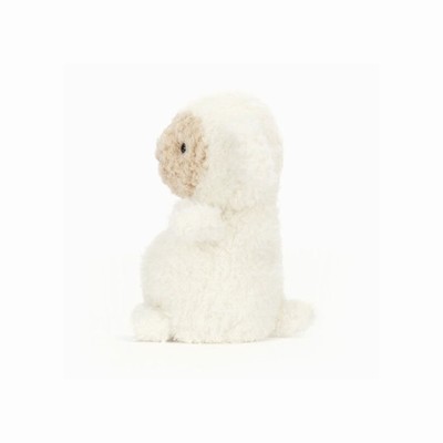 Jellycat Wee Lamb Farmyard USA | 63491SIZK